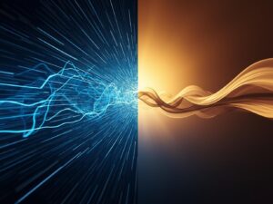 Abstract visualization of inner space_