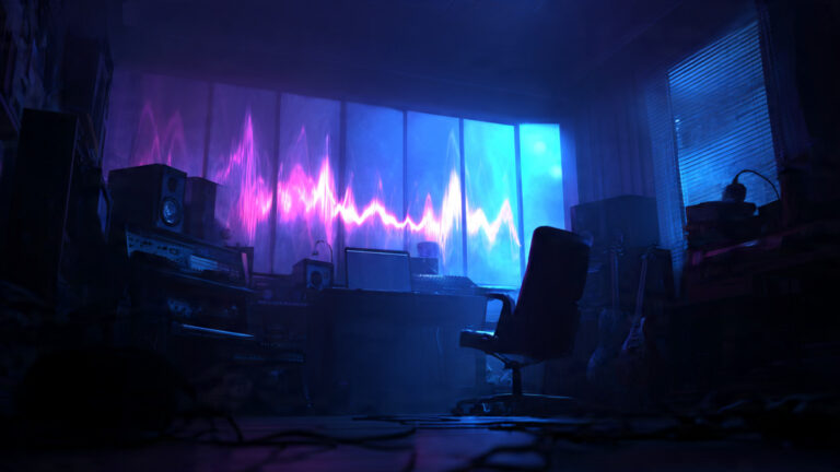 Dark-atmospheric-music-studio-scene-deep-blue-and-
